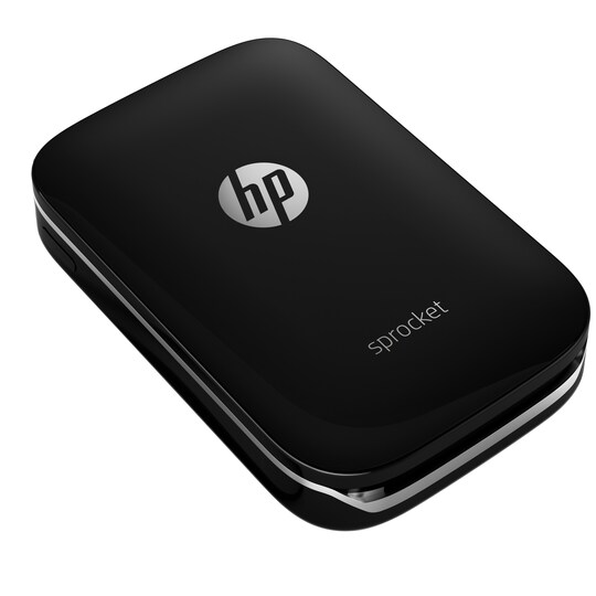 HP Sprocket kannettava valokuvatulostin (musta)