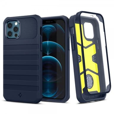Spigen iPhone 12/iPhone 12 Pro Kuori Geo Armor 360 Navy Blue