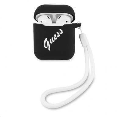 AirPods Kuori Vintage Silicone Musta