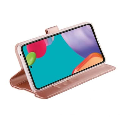 Vivanco Samsung Galaxy A52/A52s 5G Kotelo Classic Wallet Ruusukulta
