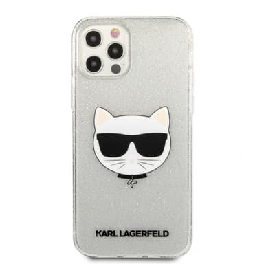 Karl Lagerfeld iPhone 12/iPhone 12 Pro Kuori Choupette Glitter Hopea