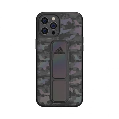Adidas iPhone 12 Pro Max Kuori SP Grip Case Musta
