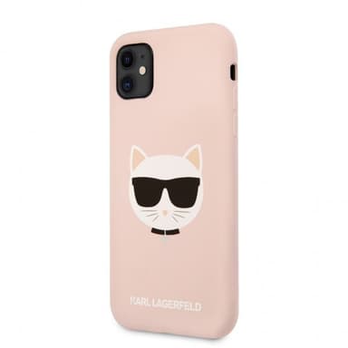 Karl Lagerfeld iPhone 11 Kuori Choupette Vaaleanpunainen