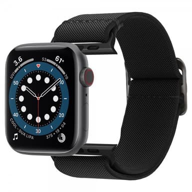 Spigen Apple Watch 42/44/45mm/Apple Watch Ultra Ranneke Lite Fit Musta