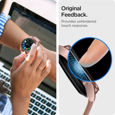 Spigen Samsung Galaxy Watch3 41mm Näytönsuoja GLAS.tR Slim EZ Fit 2 kpl
