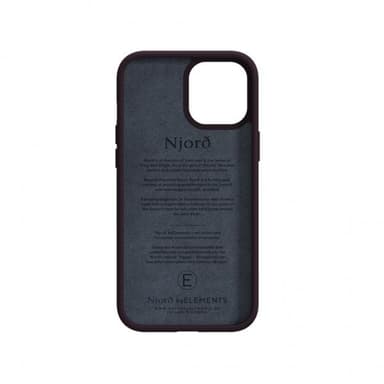 Njord by Elements iPhone 12 Pro Max Kuori Salmon Series Aubergine