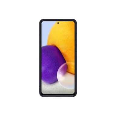 Samsung Original Galaxy A72 Kuori Silicone Cover Musta
