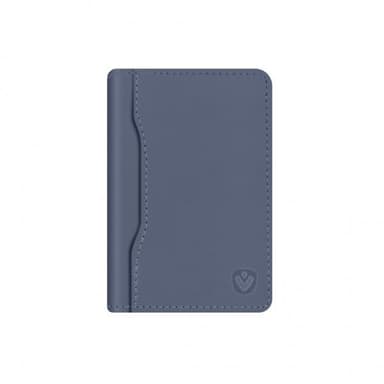 Korttipidike Card Wallet Snap Leather Sininen