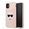 Karl Lagerfeld iPhone 11 Kuori Choupette Vaaleanpunainen
