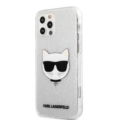 Karl Lagerfeld iPhone 12/iPhone 12 Pro Kuori Choupette Glitter Hopea