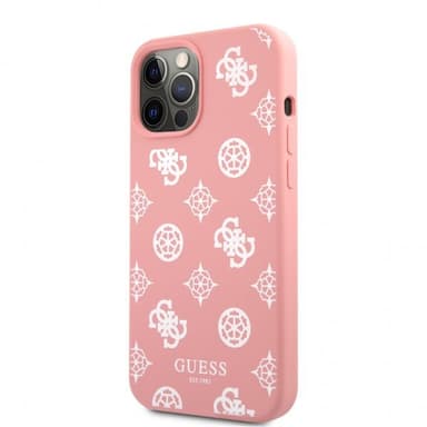 Guess iPhone 12 Pro Max Kuori Peony Vaaleanpunainen