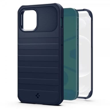 Spigen iPhone 12/iPhone 12 Pro Kuori Geo Armor 360 Navy Blue