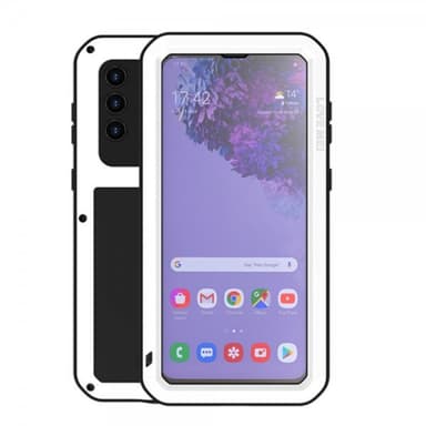 Love Mei Samsung Galaxy S21 Plus Kuori Powerful Case Valkoinen