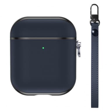 Valenta AirPods (1/2) Kuori Snap Case Leather Sininen