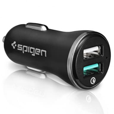 Spigen Autolaturi F27QC QC 3.0 Musta