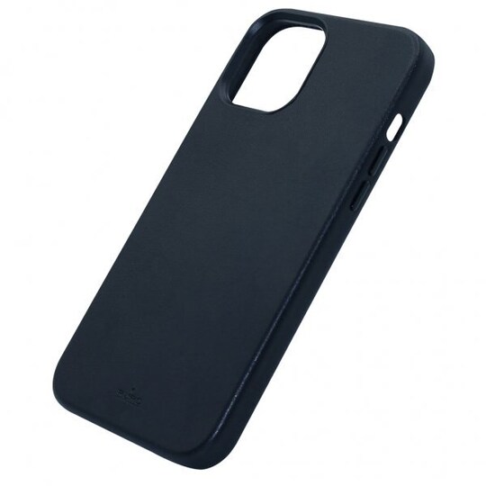 Puro iPhone 12/iPhone 12 Pro Kuori SKY Leather Look Sininen