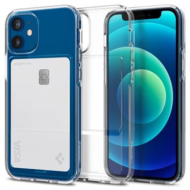 Spigen iPhone 12 Mini Kuori Crystal Slot Crystal Clear