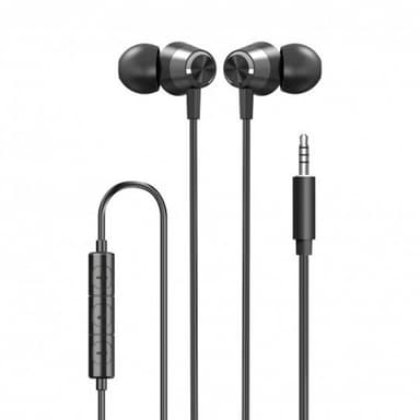 XQISIT In-Ear Headset 3.5mm Musta