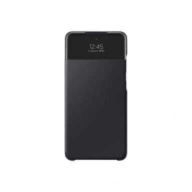 Samsung Original Galaxy A52/A52s 5G Kotelo Smart S View Wallet Cover Musta