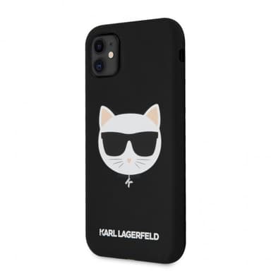 Karl Lagerfeld iPhone 11 Kuori Choupette Musta