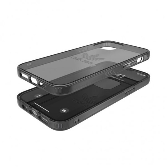 iPhone 12 Pro Max Kuori Protective Clear Case Musta