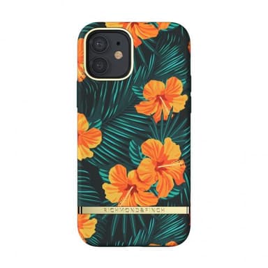 Richmond & Finch iPhone 12/iPhone 12 Pro Kuori Oranssi Hibiscus