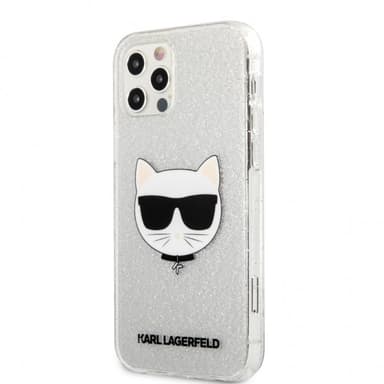 Karl Lagerfeld iPhone 12 Pro Max Kuori Choupette Glitter Hopea