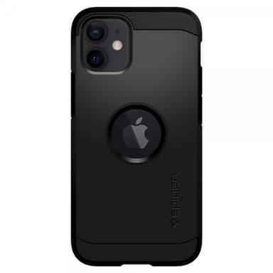 Spigen iPhone 12 Mini Kuori Tough Armor Mag Musta