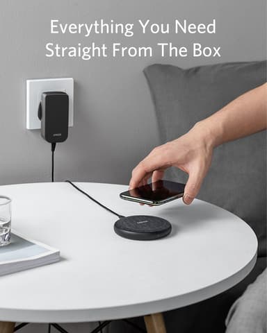 Anker PowerWave II Pad 15W EU langaton laturi (musta/harmaa)