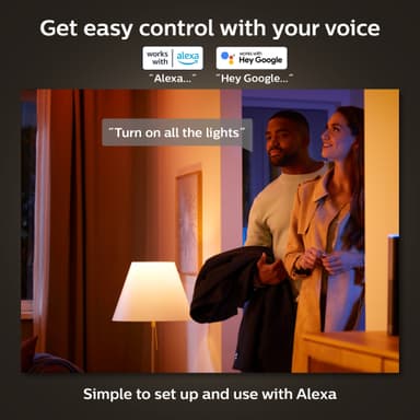 Philips Hue W 4,5W Fil kynttilälamppu