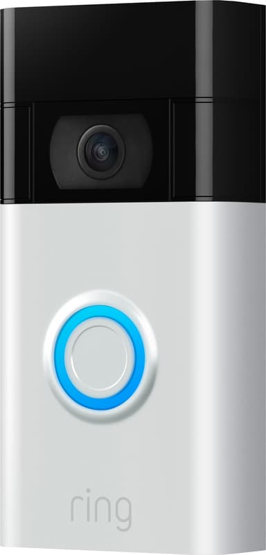 Ring Video Doorbell Gen2 video-ovikello (Satin Nickel)