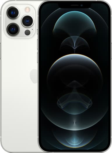 iPhone 12 Pro Max - 5G älypuhelin 512 GB (hopea)