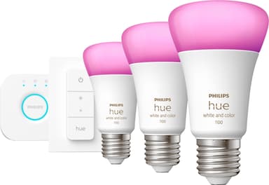 Philips Hue WCA 9W A60 lamppu E27 (3 kpl)