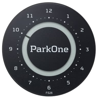 ParkOne 2 -pysäköintikiekko (harmaa)