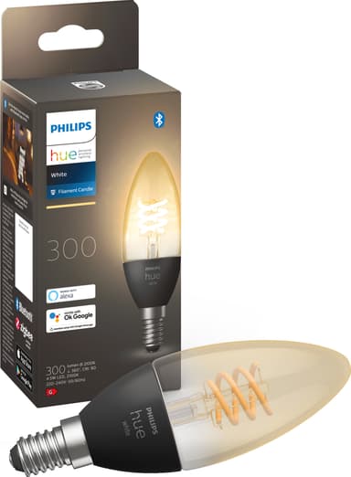 Philips Hue W 4,5W Fil kynttilälamppu