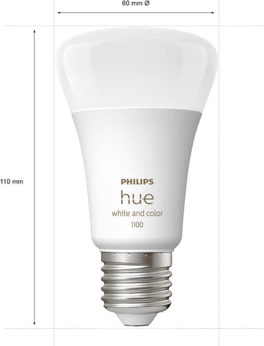 Philips Hue WCA 9W A60 E27 (3 kpl) aloituspakkaus