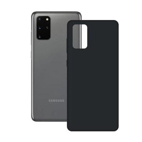 Puhelinsuoja Samsung Galaxy S20+ Contact Silk TPU Musta