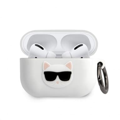 Karl Lagerfeld AirPods Pro Kuori Choupette Valkoinen