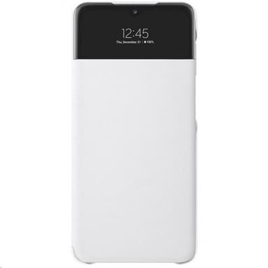 Samsung Original Galaxy A32 5G Kotelo Smart S View Wallet Cover Valkoinen