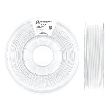 ADDNORTH E-PLA 1,75 mm 750 g kylmä valkoinen