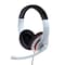 Gembird -stereokuulokkeet MHS 03 WTRDBK Valkoinen ja musta, punainen rengas, kuulokkeet