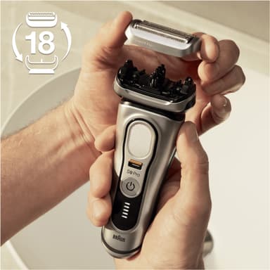 Braun 94M KeyPart ajopää 394792 (hopea)