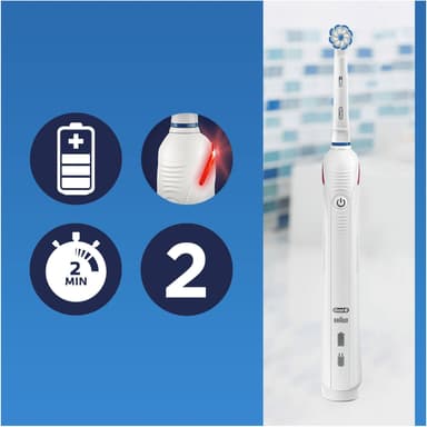 Oral-B Pro 2 sähköhammasharja tuplapakkaus PRO 2900 (musta/valkoinen)