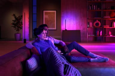 Philips Hue Gradient Signe lattiavalaisin (musta)
