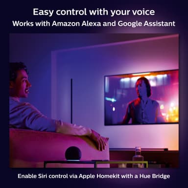 Philips Hue Gradient Signe lattiavalaisin (musta)