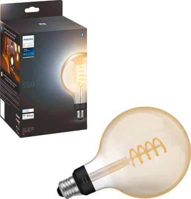 Philips Hue WA 7W Fil G125 lamppu E27