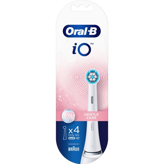 Oral-B iO Gentle Care vaihtoharjat 343554 (valkoinen)