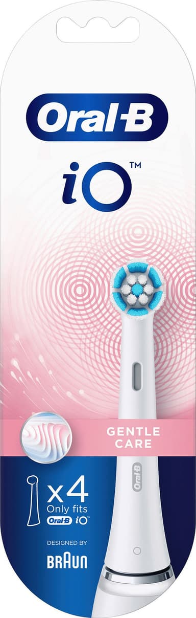 Oral-B iO Gentle Care vaihtoharjat 343554 (valkoinen)