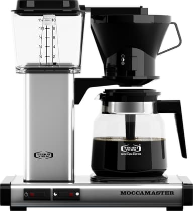 Moccamaster Manual kahvinkeitin 53702 (hopea)