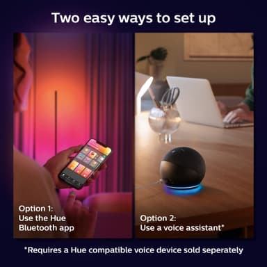 Philips Hue Gradient Signe pöytävalaisin (valkoinen)